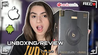 BEATS STUDIO3 WIRELESS HEADPHONES UNBOXING amp REVIEW  Is it Worth It in 2024 [upl. by Dnalro]