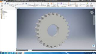 InventorSolidWorks Zahnrad erstellen zeichnen KonstruktionCreating a Spur Gear [upl. by Lavinie]