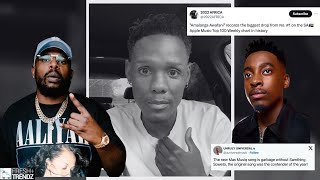 Samthing Soweto Thanked His Fans While the Song from Which He Was Removed Struggles on the Charts [upl. by Anirehtak870]