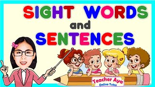 Sight Words  CVC Words  Practice reading  Basic English words and sentences  Compilation [upl. by Akahc197]