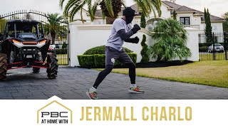 Jermall Charlo shows off his Houston Home  At Home With [upl. by Latty]