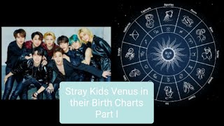 Stray Kids Venus in their Birth Charts Part I [upl. by Yevi]