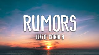 Lizzo  Rumors feat Cardi B Lyrics [upl. by Kessel]