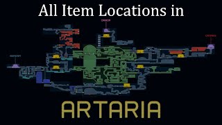 Metroid Dread  Artaria All Items [upl. by Hennie889]