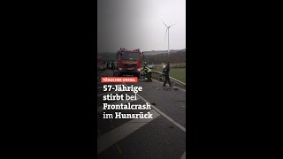 Tödlicher Unfall im Hunsrück [upl. by Dibbell]