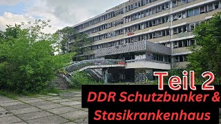 Der verlassene DDR Schutzbunker vom Regierungskrankenhaus amp Stasikrankenhaus  Lost Place  Teil 2 [upl. by Gerstein]