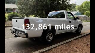 2001 Chevrolet Silverado 1500 48L V8 5 Speed Manual 132k Miles Long Bed for sale in Milwaukie OR [upl. by Teague]