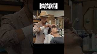 💈ASMR 100YearOld Japanese Barbershop Aggressive Tap Massage  yamaguchibarber [upl. by Ansaev]