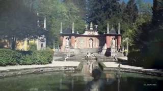 Hellbrunn  Schloss Wasserspiele und Gartenanlage [upl. by Yromem]