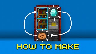 How to make a WORKING VENDING MACHINE in Minecraft [upl. by Idhem488]