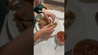 Sarap na sarap sa Huli nyang Crabs bisdak fishing catchcrab [upl. by Aerised]