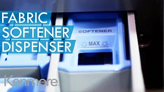 How to Use Fabric Softener Dispenser in Your Kenmore Washer Laundry Tips [upl. by Olsen]