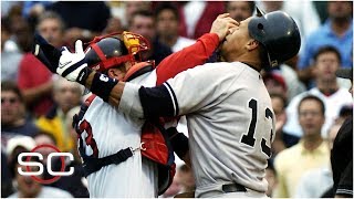 Top 10 moments from the YankeesRed Sox rivalry  SportsCenter [upl. by Ylrebmyk]