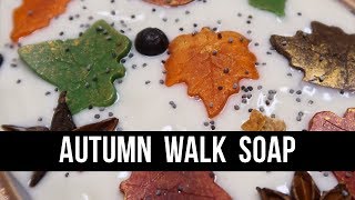 🍂 Autumn Collection  Autumn Walk Soap 🍂  Royalty Soaps [upl. by Nazus172]