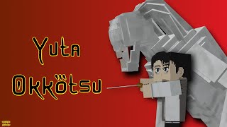 Yuta Okkotsu  JJKAddon  Minecraft pe [upl. by Charlena7]