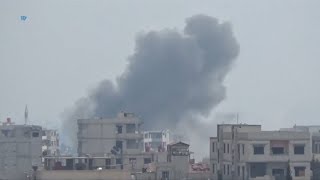 Alarma mundial por bombardeos atroces con cientos de muertos en Siria [upl. by Atronna]