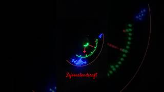 Led propller clock  arduino clock making tutorial sojoeartandcraft arduino [upl. by Dearborn]