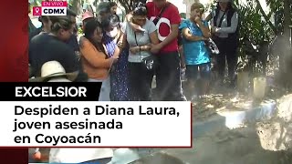 Despiden a Diana Laura joven asesinada en Coyoacán [upl. by Norraa381]