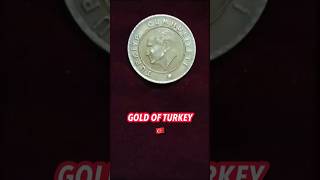 4 YrsOld Golden Classic Marvelous 50 Kurus Coin Of Turkey of 2020 Coin Currency Vintage Trend [upl. by Shellans]