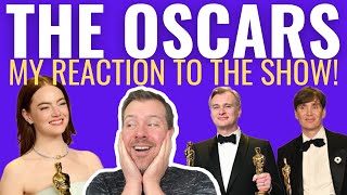 Oscars Reaction Video 2024 [upl. by Nyrroc]