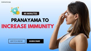 Pranayama to increase immunity  Namasteyog  Online Yoga Session [upl. by Angelle179]