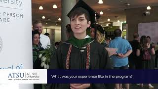 ATSUASHS Master of Science in Occupational Therapy Graduate Testimonial  Janette Cantu MSOT 24 [upl. by Naehs]