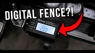 How to Install a Wixey Digital Fence Readout on a table saw [upl. by Ayenat]