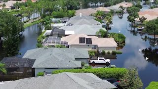 Sarasota neighborhood still dealing with flooding days after Debby [upl. by Alda]