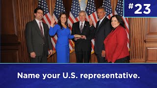 Q23 Name your US representative [upl. by Irem]