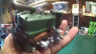 BUILD A JEEP ENGINE WILLYS SCALE 16th HANDMADE [upl. by Milena]