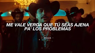 Christian Nodal amp Peso Pluma  La Intención Video Oficial  LetraLyrics [upl. by Lody]