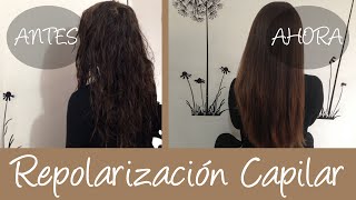 Repolarización capilar casera  Repara tu cabello [upl. by Ahsakal]