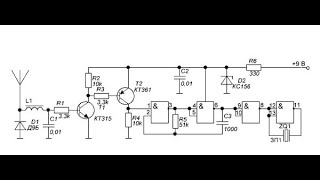 Простейший детектор радиоволн The simplest radio wave detector [upl. by Notelrac803]