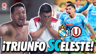 Sporting Cristal 21 Universitario  REACCIÓN de AMIGOS  Clausura FECHA 15  Liga1 [upl. by Radie]