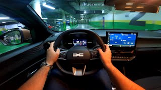 New DACIA DUSTER 2024  NIGHT POV test drive PURE DRIVING TCe 130 HP [upl. by Adnahcir250]