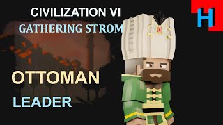 Civilization VI Ottomans Leader fan animation [upl. by Naul]