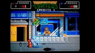 Atari ST Adventures  Teenage Mutant Ninja Turtles 2 The Arcade Game [upl. by Lihkin154]