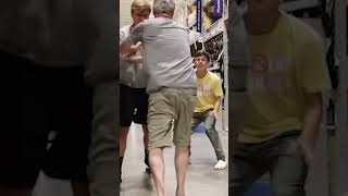 Psycho grandpa assaulted us 😭 prank shorts [upl. by Amadeus]