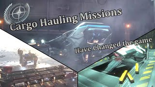 Star Citizen  Hauling Missions what a change [upl. by Bryna]