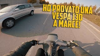 TEST VESPA 130  TEST PITBIKE 150 [upl. by Attenod]