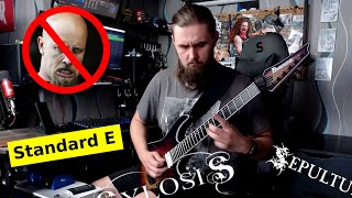 Outrageous Brutal Riffs even beginners can learn vol 2 in E Standard [upl. by Leur]