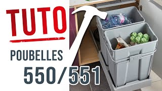 Montage Poubelles 550  551 [upl. by Anitsuj]