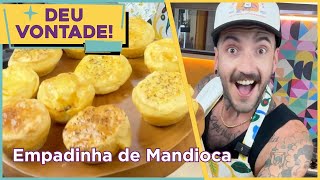 TESTE Empadinha com Massa de Mandioca [upl. by Gorrian]