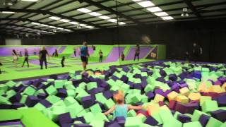 Jump Giants Thurrock Trampoline Park Launch Video May 2015 [upl. by Dilks]