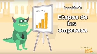 ETAPAS DE LA EMPRESA  💡🏜 📉📈💰 Mide tu crecimiento [upl. by Aveneg]