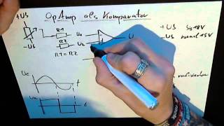 Komparator  Schwellwertschalter  Vergleicher [upl. by Adriel]