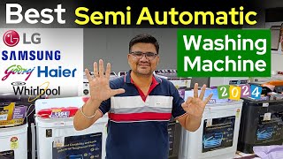 Best semi automatic washing machine 2024 ⚡ Semi automatic washing machine ⚡Best washing machine 2024 [upl. by Perlman]