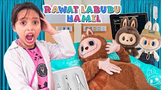 LEIKA MENANGKAP LABUBU RAKSASA HAMIL MELAHIRKAN BAYI DITOLONG DOKTER LEIKA amp TOMPEL😱 BERHASIL NGGAK [upl. by Itnahs]