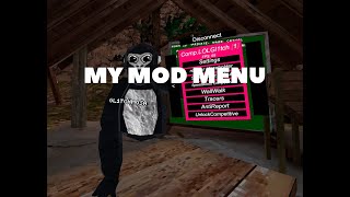 My mod menu Comp Menu Gorilla Tag Mod Menus [upl. by Nylanaj]