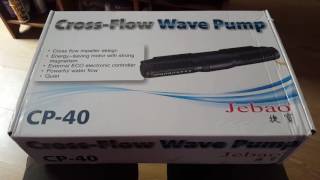 Unbox of jebao  jecod cp40 crossflow [upl. by Verdie]